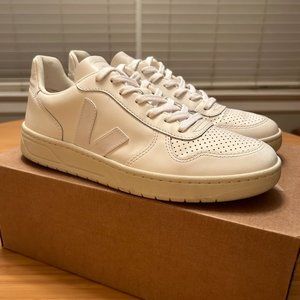 VEJA V-10 Leather Extra White Shoes Sneakers
